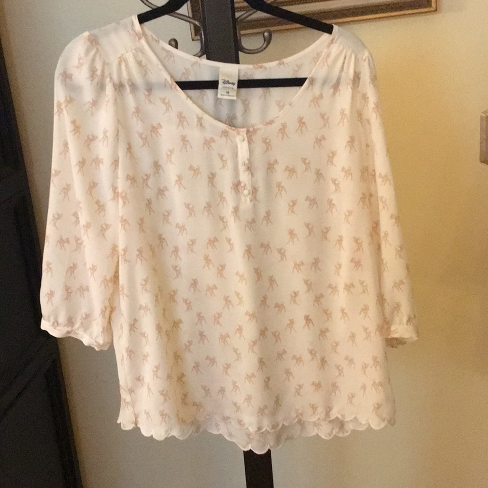 Disney Bambi Lauren Conrad collection blouse